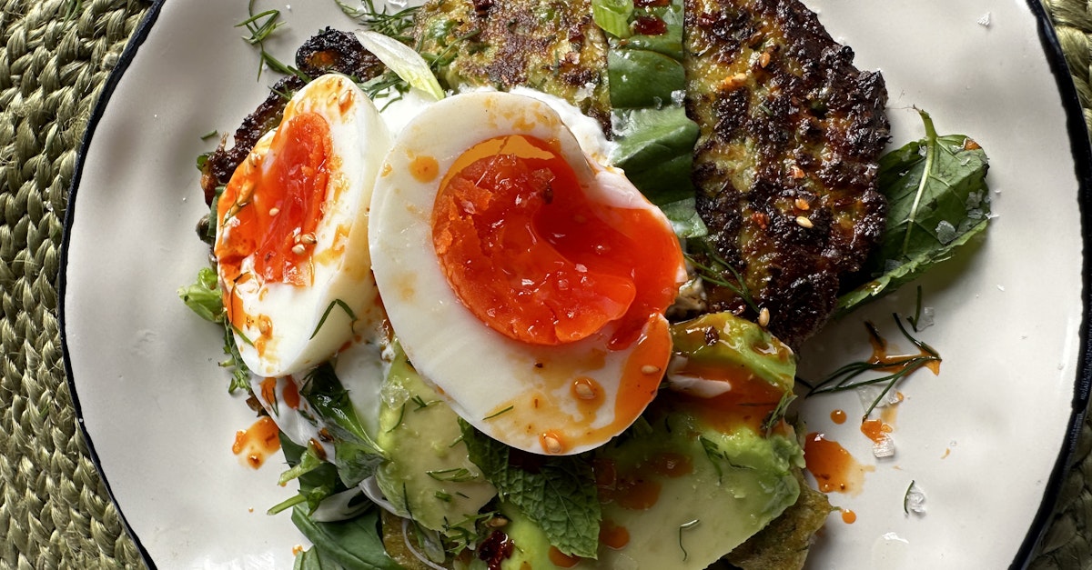 Tim Spector’s Savoury Pea Pancakes for Blood Sugar