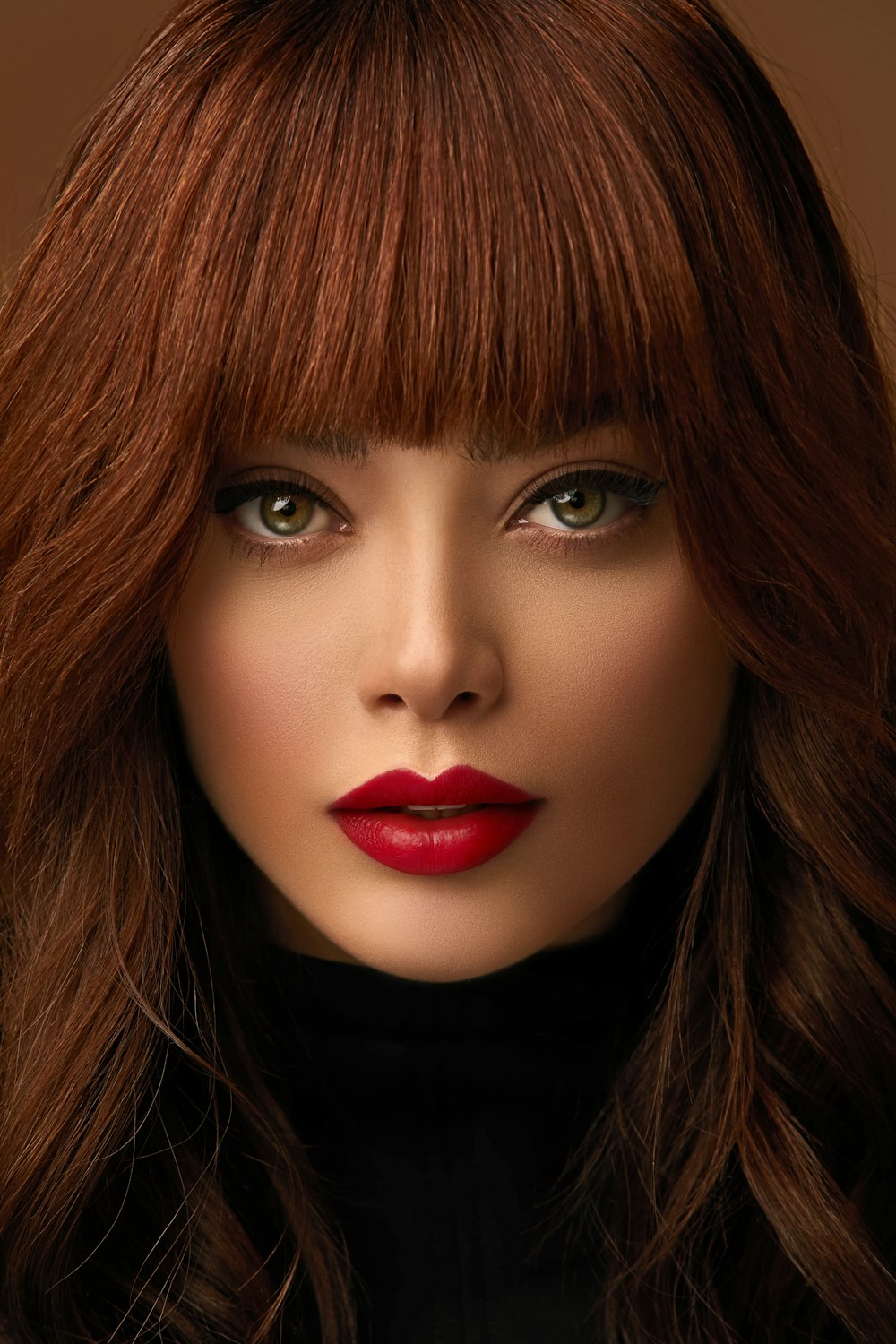 A close-up of a person's clean and healthy facial skin.