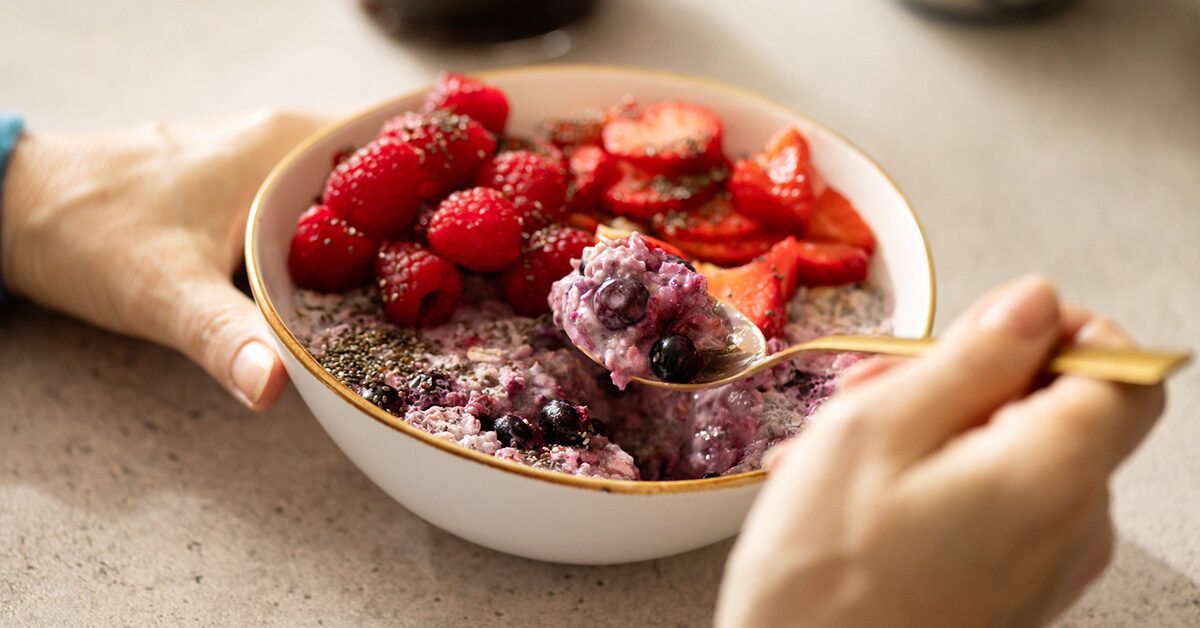 High-quality close-up of fresh, healthy food ingredients.