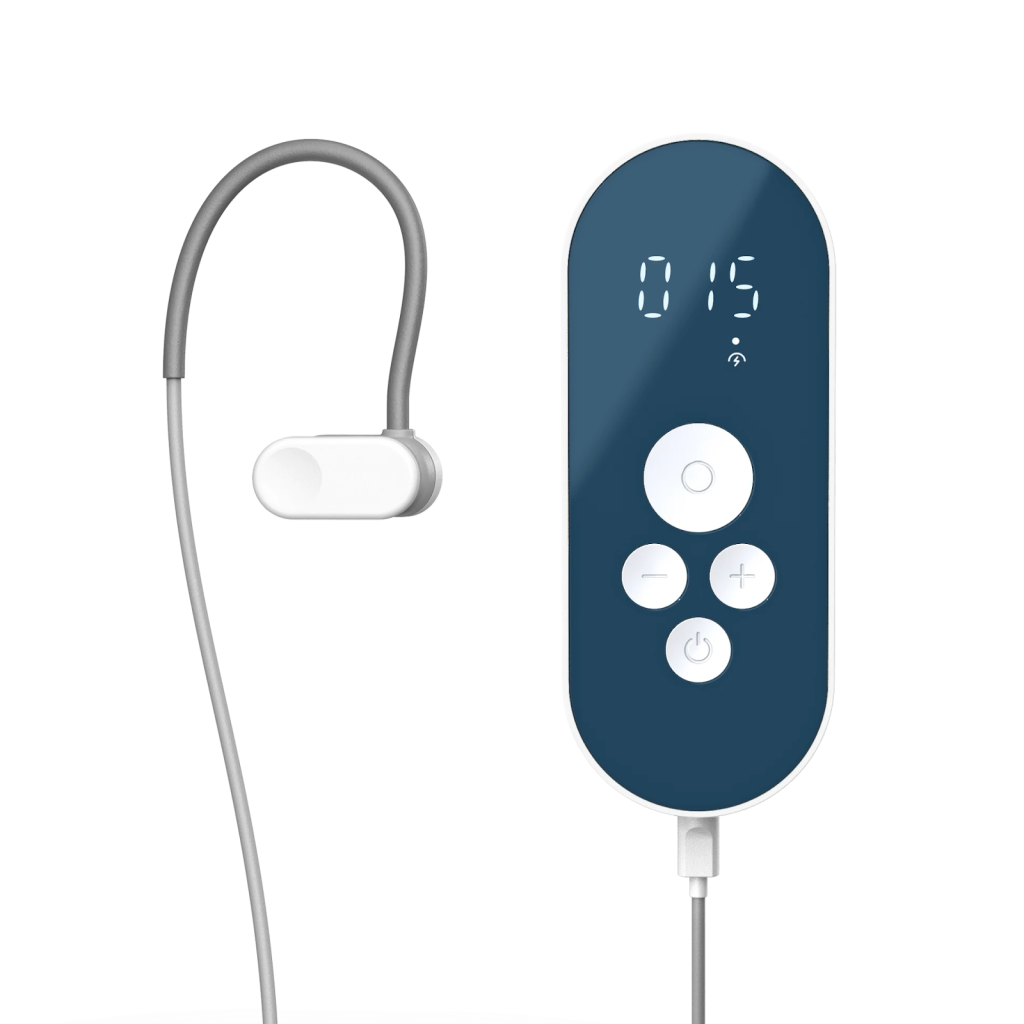 The Nuropod advanced VNS device showing its compact and modern design.