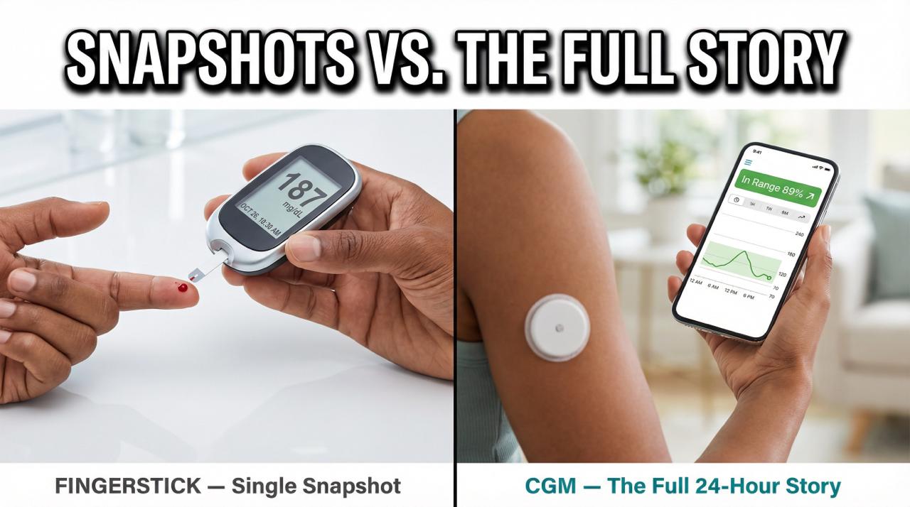 Why a Continuous Glucose Monitor Beats Finger Pricks